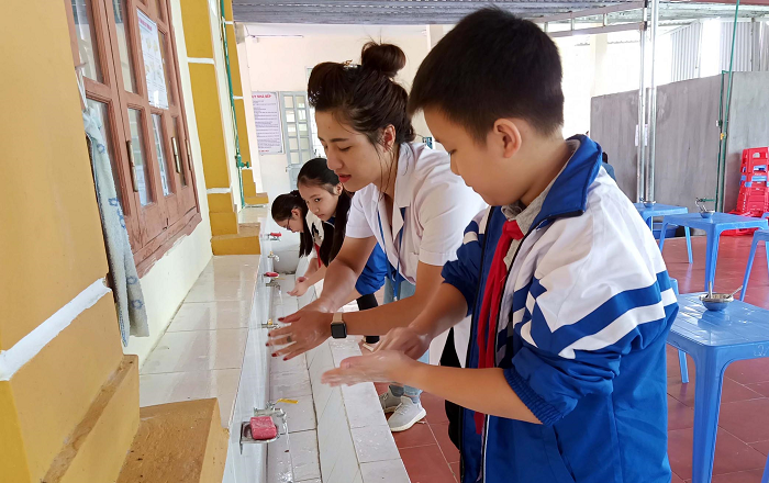 Thay đổi hệ thống nước là giải pháp hạn chế trữ nước tại nhà trường